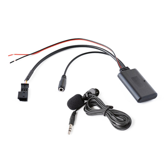 Car Large Screen Host AUX Bluetooth Music Cable + MIC for BMW E39 E46 E53 X5, For BMW E39 E46 E53 X5