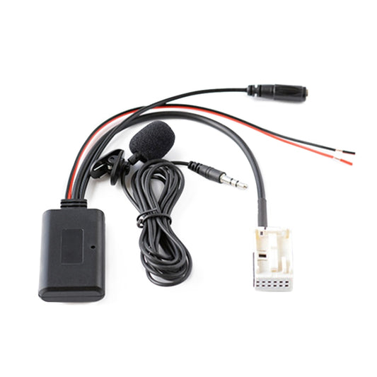 Car AUX Bluetooth Audio Cable + MIC for Volkswagen Scirocco / Magotan / Golf RCD510 300+ 310 RCD210, For Volkswagen Scirocco / Magotan