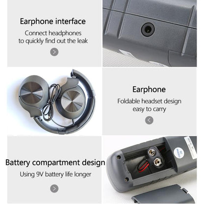 DUOYI DY26A Car Ultrasonic Leak Location Determine Meter, DY26A