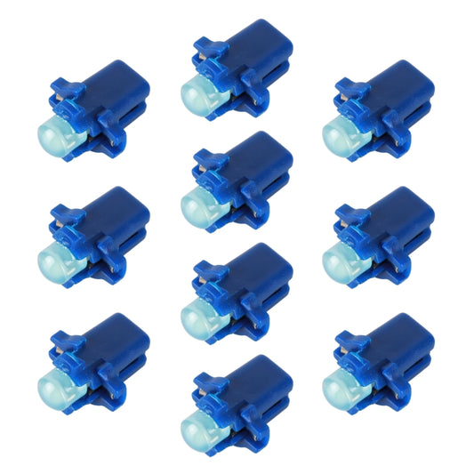 10 PCS B8.3 0.2W DC12V Wedge Instrument Panel COB LED Light Dashboard Gauge Cluster Indicator Lamp Bulb, B8.3 (Blue Light), B8.3 (Green Light), B8.3 (Red Light), B8.3 (White Light), B8.3 (Yellow Light)