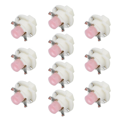 10 PCS B8.4 0.2W DC12V Wedge Instrument Panel COB LED Light Dashboard Gauge Cluster Indicator Lamp Bulb, B8.4 (Pink Light), B8.4 (Green Light), B8.4 (Red Light), B8.4 (White Light), B8.4 (Yellow Light)