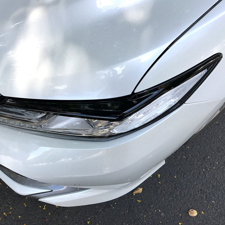 Car Headlight Eyebrow Decoration Sticker for Toyota Camry 2018+, Headlight Eyebrow For Toyota Camry 2018+ (Black), Headlight Eyebrow For Toyota Camry 2018+ (Carbon Fiber Black)