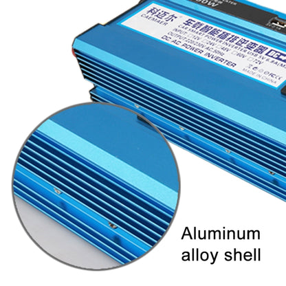 Carmaer 12V to 220V 500W Double Cigarette Lighter Car Double Digital Display Inverter Household Power Converter, 12V to 220V 500W