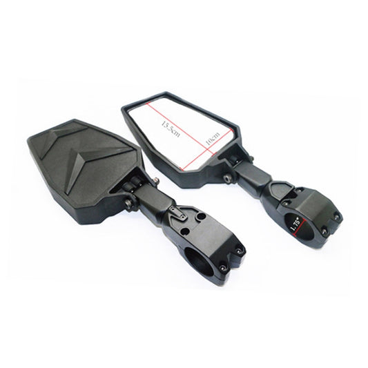 Rétroviseur grand angle tout-terrain UTV-19 pour voiture agricole, miroir réfléchissant général de 1,75 pouce, UTV-19