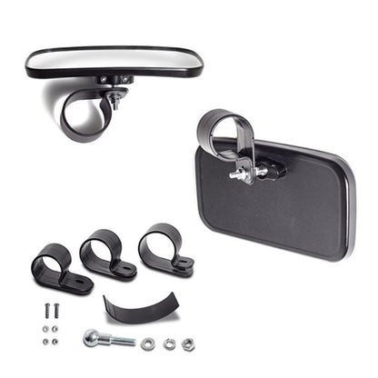 Universal For All-terrain Vehicles Central Rearview Mirror Side Mirror Combination Set For UTV / ATV, Side Mirror Combination Set
