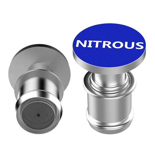 2 PCS 12V Voiture / Moto NITROUS Lettre Métal Allume Cigare Cendrier, NITROUS