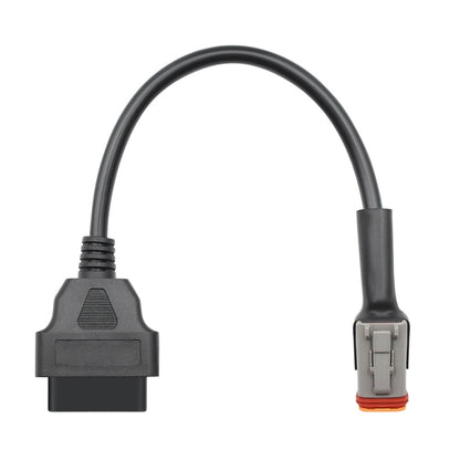 6Pin Motorcycles OBD2 Conversion Cable OBDII Diagnostic Adapter Cable for Harley Davidson, 6Pin