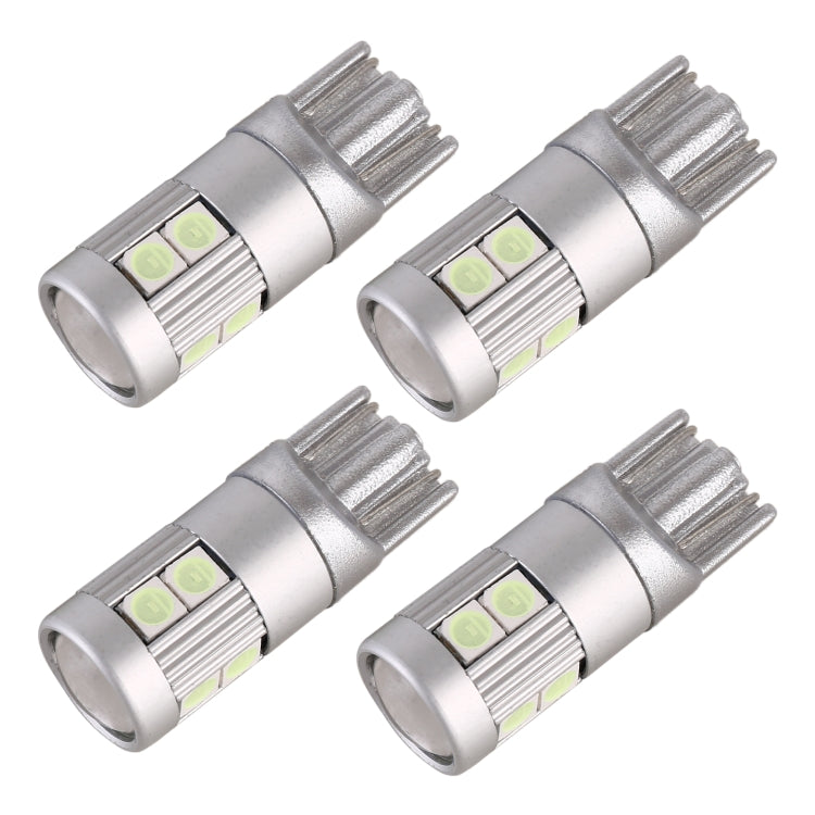 4 PCS T10 DC12V / 2W Car Clearance Light 9LEDs SMD-3030 Lamp Beads , 9LEDs SMD-3030 (White Light), 9LEDs SMD-3030 (Yellow Light), 9LEDs SMD-3030 (Ice Blue Light), 9LEDs SMD-3030 (Blue Light), 9LEDs SMD-3030 (Pink Light), 9LEDs SMD-3030 (Red Light)