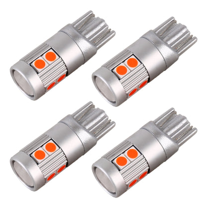 4 PCS T10 DC12V / 2W Car Clearance Light 9LEDs SMD-3030 Lamp Beads , 9LEDs SMD-3030 (Ice Blue Light), 9LEDs SMD-3030 (Blue Light), 9LEDs SMD-3030 (Pink Light), 9LEDs SMD-3030 (Red Light), 9LEDs SMD-3030 (White Light), 9LEDs SMD-3030 (Yellow Light)