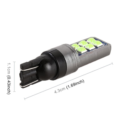 4 PCS T10 DC12V / 4W Car Clearance Light 12LEDs SMD-3030 Lamp Beads, 12LEDs SMD-3030 (Ice Blue Light), 12LEDs SMD-3030 (Blue Light), 12LEDs SMD-3030 (Pink Light), 12LEDs SMD-3030 (Green Light), 12LEDs SMD-3030 (Red Light), 12LEDs SMD-3030 (White Light)...