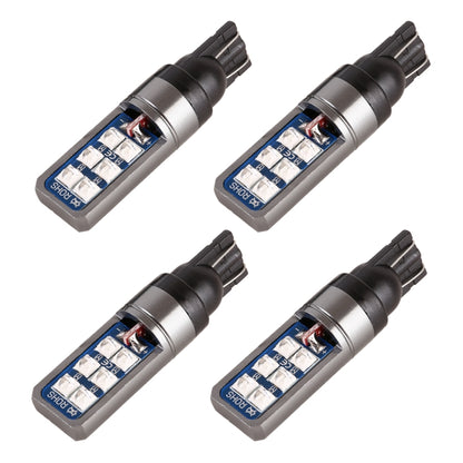 4 PCS T10 DC12V / 4W Car Clearance Light 12LEDs SMD-3030 Lamp Beads, 12LEDs SMD-3030 (Ice Blue Light), 12LEDs SMD-3030 (Blue Light), 12LEDs SMD-3030 (Pink Light), 12LEDs SMD-3030 (Green Light), 12LEDs SMD-3030 (Red Light), 12LEDs SMD-3030 (White Light)...