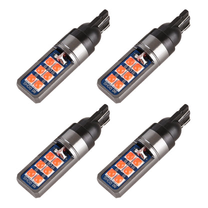 4 PCS T10 DC12V / 4W Car Clearance Light 12LEDs SMD-3030 Lamp Beads, 12LEDs SMD-3030 (Ice Blue Light), 12LEDs SMD-3030 (Blue Light), 12LEDs SMD-3030 (Pink Light), 12LEDs SMD-3030 (Green Light), 12LEDs SMD-3030 (Red Light), 12LEDs SMD-3030 (White Light)...