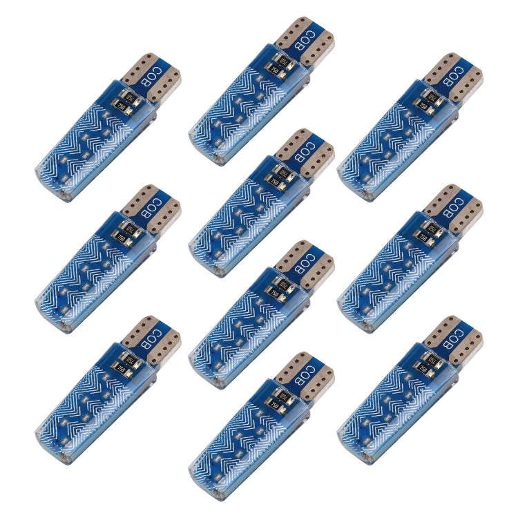 10 PCS T10 DC12V / 1.2W Car Clearance Light 12LEDs COB Lamp Beads, 12LEDs COB (Pink Light), 12LEDs COB (Green Light), 12LEDs COB (Red Light), 12LEDs COB (White Light), 12LEDs COB (Yellow Light), 12LEDs COB (Ice Blue Light), 12LEDs COB (Blue Light)