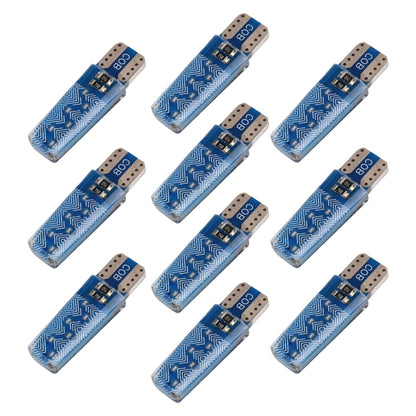 10 PCS T10 DC12V / 1.2W Car Clearance Light 12LEDs COB Lamp Beads, 12LEDs COB (Pink Light), 12LEDs COB (Green Light), 12LEDs COB (Red Light), 12LEDs COB (White Light), 12LEDs COB (Yellow Light), 12LEDs COB (Ice Blue Light), 12LEDs COB (Blue Light)