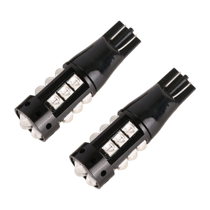 2 PCS T10 DC12V / 6.5W Car Clearance Light 15LEDs SMD-3030 Lamp Beads, 15LEDs SMD-3030 (Yellow Light), 15LEDs SMD-3030 (Ice Blue Light), 15LEDs SMD-3030 (Blue Light), 15LEDs SMD-3030 (Pink Light), 15LEDs SMD-3030 (Green Light), 15LEDs SMD-3030 (Red Lig...