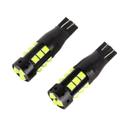 2 PCS T10 DC12V / 6.5W Car Clearance Light 15LEDs SMD-3030 Lamp Beads, 15LEDs SMD-3030 (Yellow Light), 15LEDs SMD-3030 (Ice Blue Light), 15LEDs SMD-3030 (Blue Light), 15LEDs SMD-3030 (Pink Light), 15LEDs SMD-3030 (Green Light), 15LEDs SMD-3030 (Red Lig...