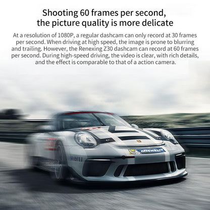 Z30 WiFi Dual-lens HD 2160P Non-light Night Vision 360-degree Panoramic Driving Recorder, GPS Version, Z30 GPS Version