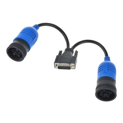 Pour Nexiq Pn 405048 6 et 9 broches Y Deutsch Cummins Adaptateur Câble de diagnostic de camion, Câble de diagnostic de camion