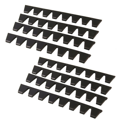 Car Modified Bumper Guard Kit Black, Black