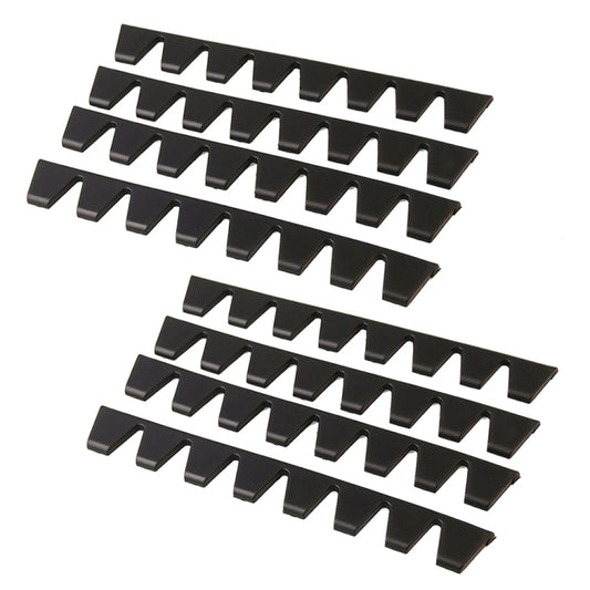 Car Modified Bumper Guard Kit Black, Black