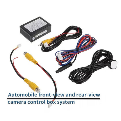 Car Right Blind Spot Camera Reversing Image Switching Front and Rear View Two-way Control Box, Two-way Control Box