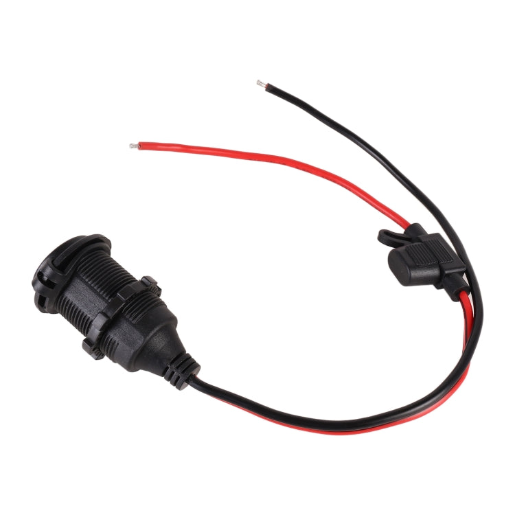 Car Cigarette Lighter Female Socket Plug Connector with Cover, Connector with Cover
