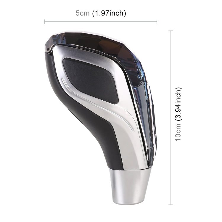 Universal Car USB Charging Colorful Crystal Gear Shift Knob, Crystal Gear Shift Knob