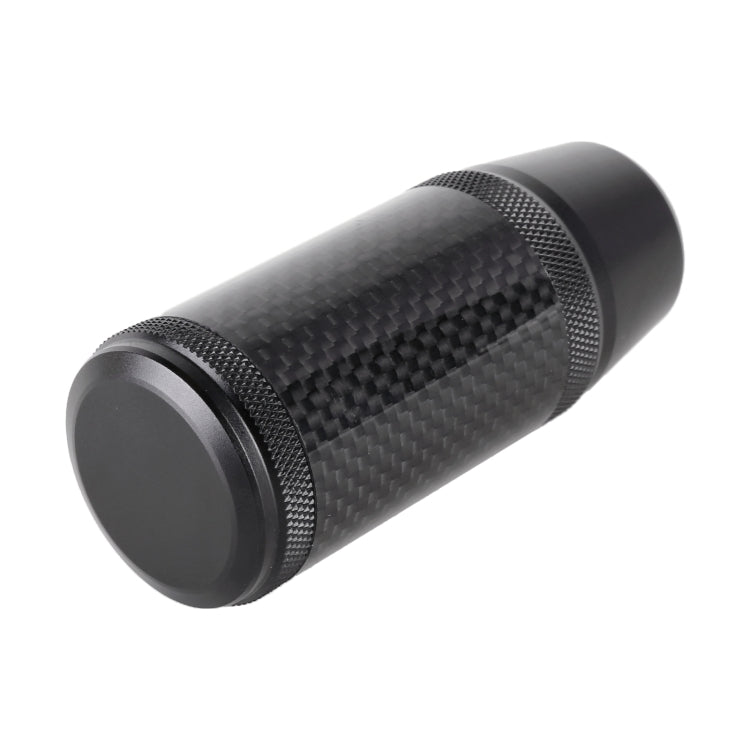 Universal Car Carbon Fiber Metal Gear Shift Knob, Carbon Fiber Metal