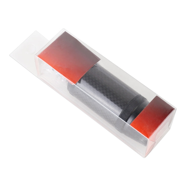 Universal Car Carbon Fiber Metal Gear Shift Knob, Carbon Fiber Metal