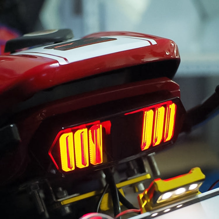 Feu arrière de moto modifié avec feu stop pour Honda MSX125, feu arrière avec feu stop