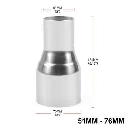 51-76mm Car Modified Exhaust Pipe Joint, 51-76mm