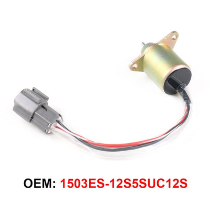 Yanmar Engine Flameout Solenoid Valve 1503ES-12S5SUC12S, 1503ES-12S5SUC12S