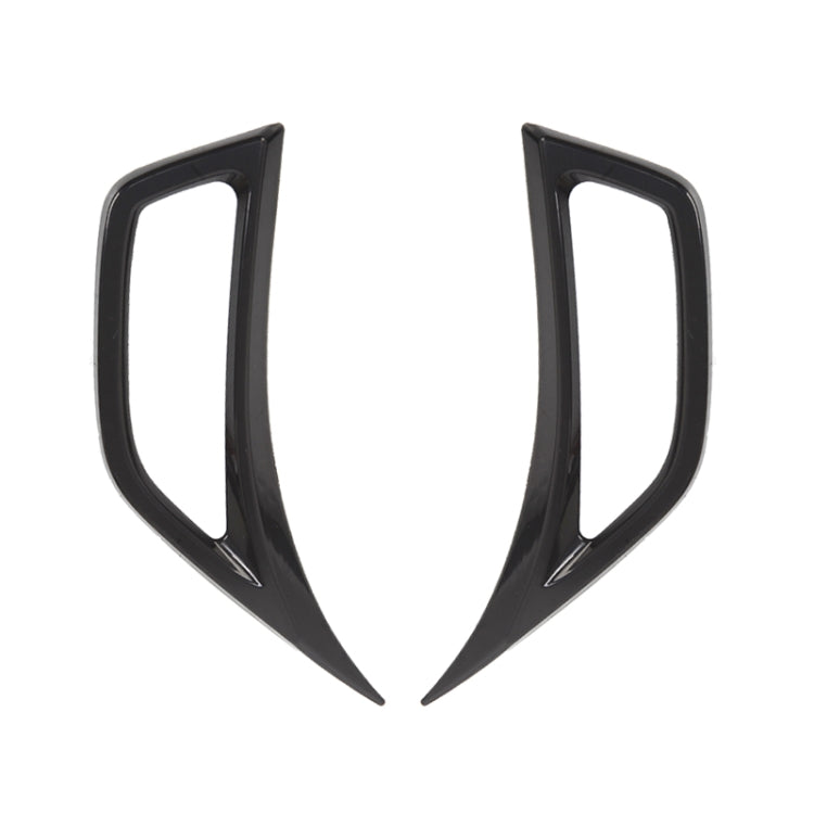 Panneau décoratif de sortie d'air latérale de garde-boue de voiture pour Jeep Wrangler JL 2018-2020
