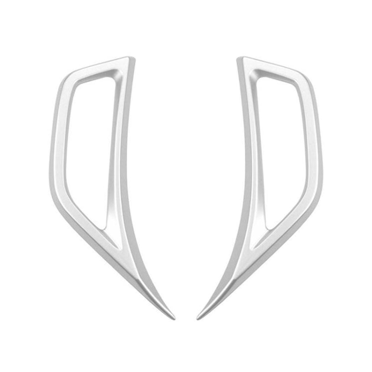 Panneau décoratif de sortie d'air latérale de garde-boue de voiture pour Jeep Wrangler JL 2018-2020