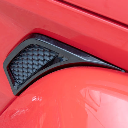 Panneau décoratif de sortie d'air latérale de garde-boue de voiture pour Jeep Wrangler JL 2018-2020