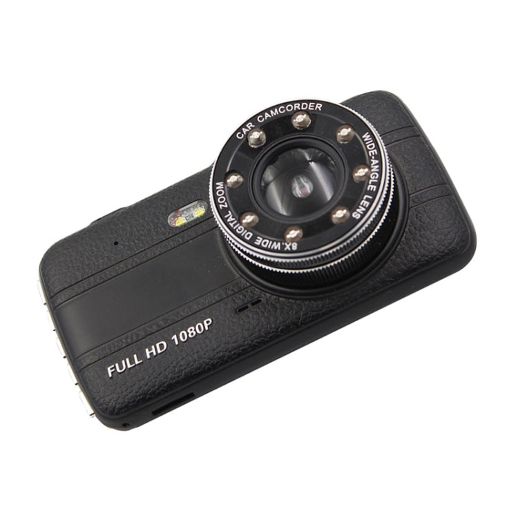 D910 4 inch 1080P HD Night Vision Dual Record Driving Recorder, D910 Dual Record