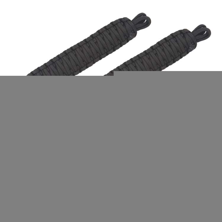 Pair Car Door Limit Braided Rope Strap for Jeep Wrangler, Short (Black), Short (Red)