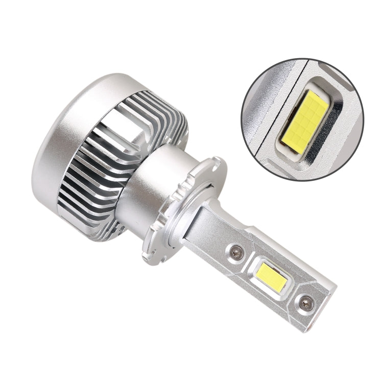 1 Pair D Series D4S Car HID Ballast to LED Headlight DC12V 35W 6000K 7000LM, CSP Lamp Bead, D4S
