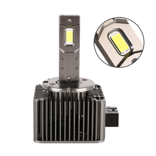 1 Pair D Series D1 Car HID Ballast to LED Headlight DC12V 35W 6000K 7000LM, 7040 Lamp Bead, D1