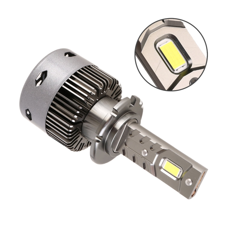 1 Pair D Series D2 Car HID Ballast to LED Headlight DC12V 35W 6000K 7000LM, 7040 Lamp Bead, D2