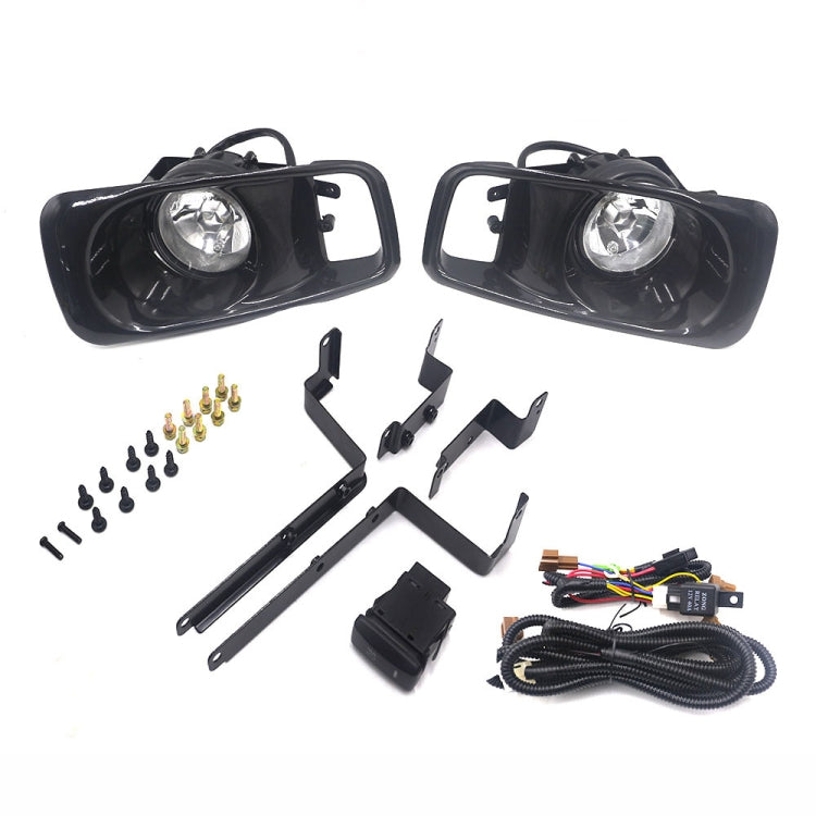 1 paire de feux antibrouillard avant modifiés pour Honda Civic 1999-2000, pour Honda Civic 1999-2000 (lumière blanche), pour Honda Civic 1999-2000 (lumière jaune)