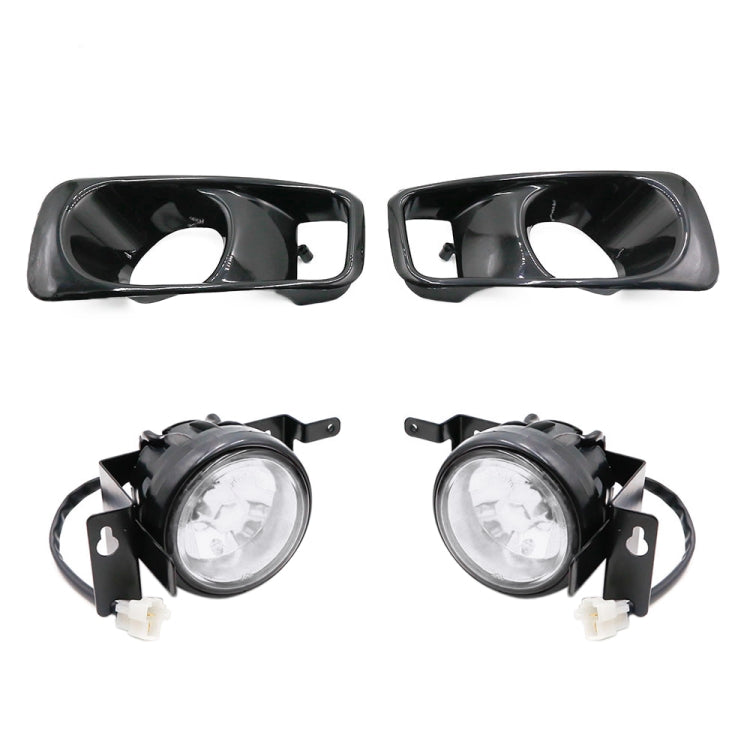 1 paire de feux antibrouillard avant modifiés pour Honda Civic 1999-2000, pour Honda Civic 1999-2000 (lumière blanche), pour Honda Civic 1999-2000 (lumière jaune)