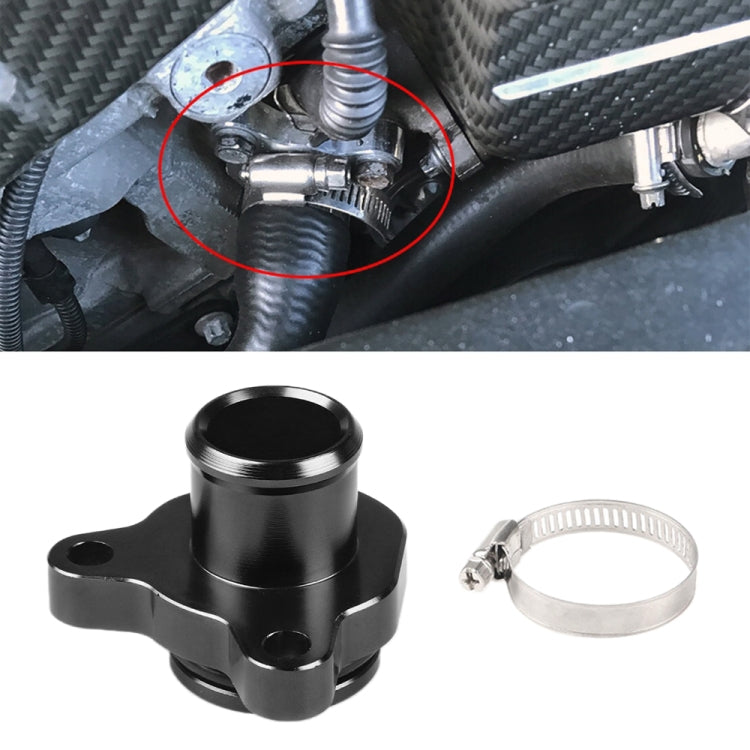 Raccord de tuyau d'eau de voiture avec colliers de serrage 11537541992 pour BMW 335i, noir, bleu, rouge