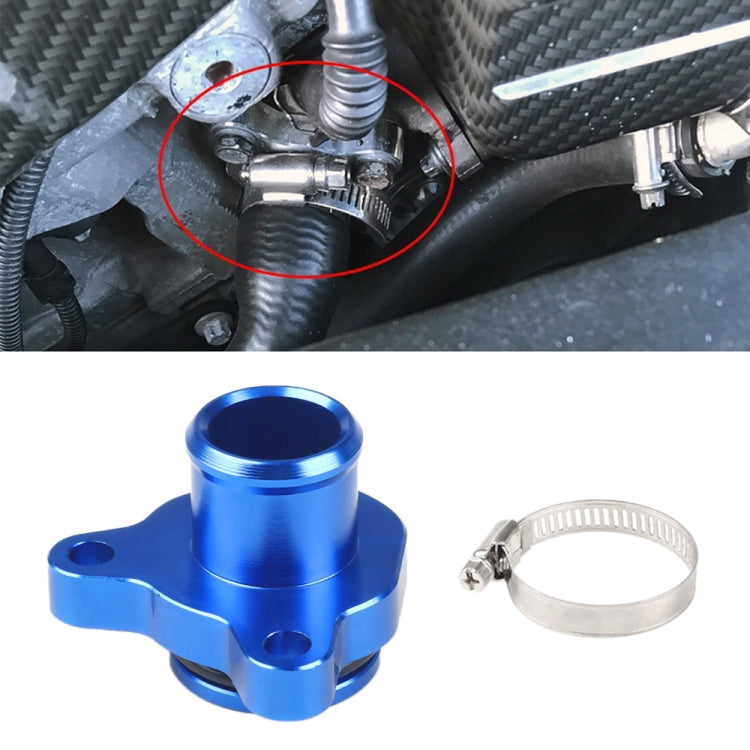 Raccord de tuyau d'eau de voiture avec colliers de serrage 11537541992 pour BMW 335i, noir, bleu, rouge