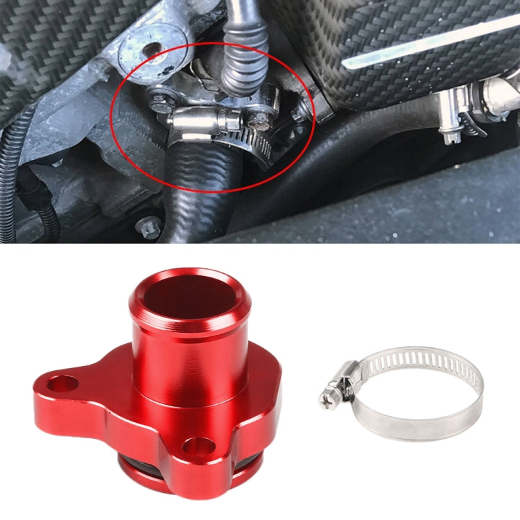 Raccord de tuyau d'eau de voiture avec colliers de serrage 11537541992 pour BMW 335i, noir, bleu, rouge