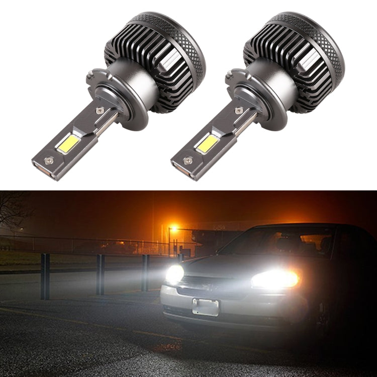 1 Pair D Series D2S Car HID Ballast to LED Headlight DC12V / 35W / 6000K / 5000LM, D2S