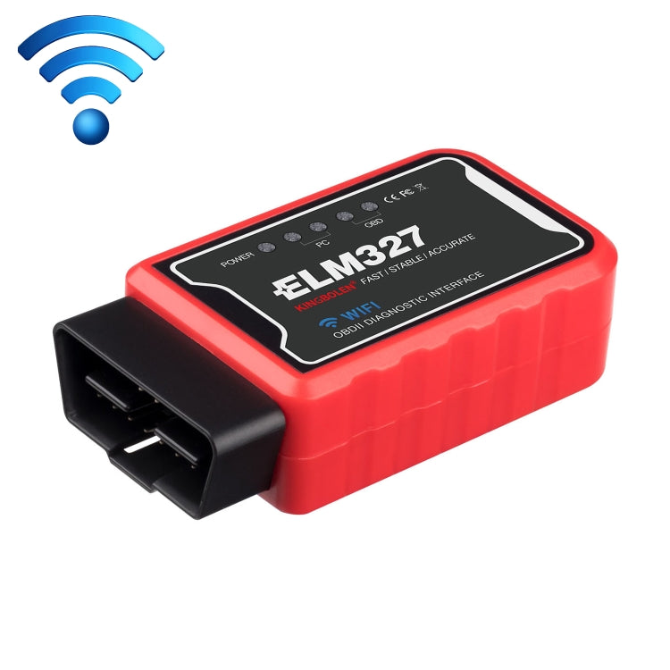 OBD II ELM327 WiFi Car Fault Diagnostic Tool PIC25K80 Chip, WiFi ELM327