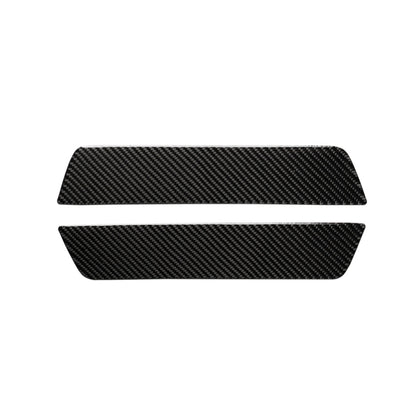 2 PCS Carbon Fiber Car Back Door Threshold Decorative Sticker for Tesla Model 3, Back Door Threshold