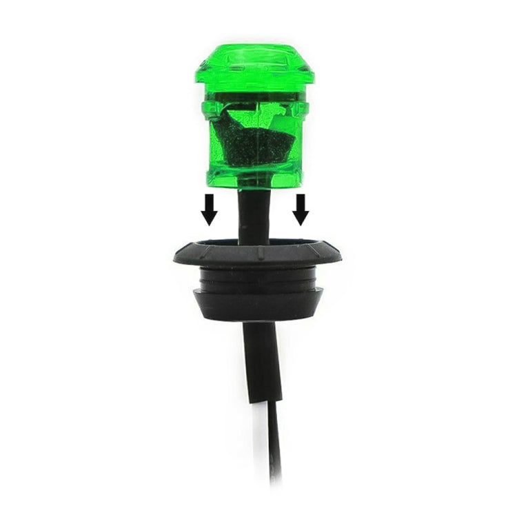 10 PCS MK-009 3/4 inch Car / Truck 3LEDs Side Marker Indicator Lights Bulb Lamp, MK-009(Red Light), MK-009(Blue Light), MK-009(Green Light), MK-009(White Light), MK-009(Yellow Light)