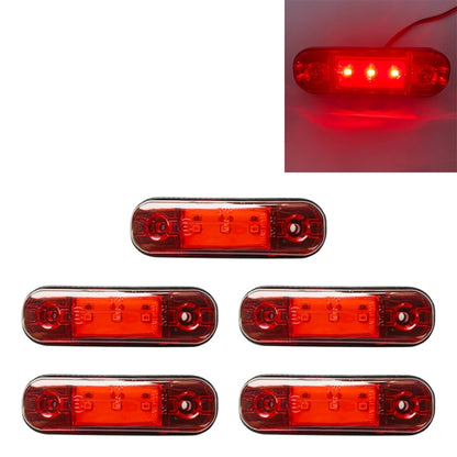 5 PCS MK-327 Car / Truck 3LEDs Side Marker Indicator Light Tail Light, MK-327(Red Light), MK-327(White Light), MK-327(Yellow Light)